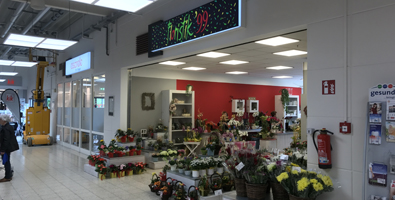 Mall mit Konzessionär Mall mit Konzessionär
